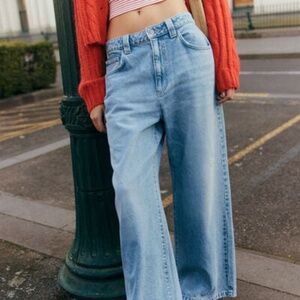 Brand new cotton on wide jeans